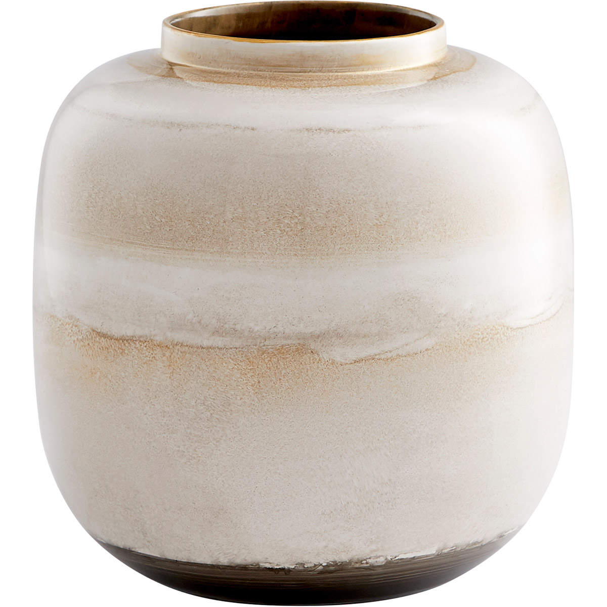 Kasha 9.5 X 9.5 inch Vase