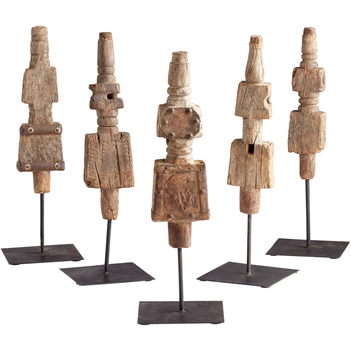 Rustic Todem 15.75 X 5 inch Sculpture, Small, Random Pick