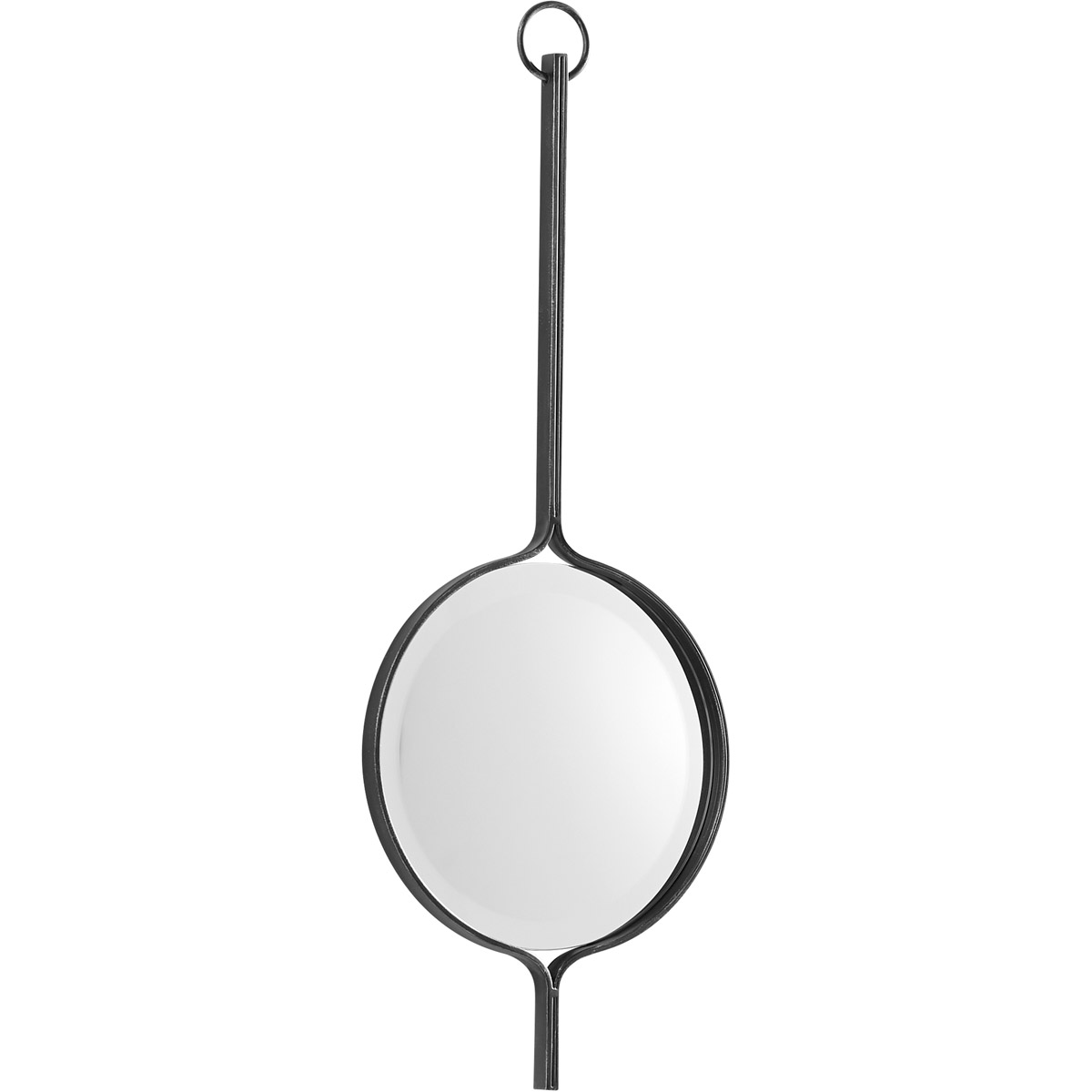 Lacrima 28 X 11 inch Raw Iron Wall Mirror