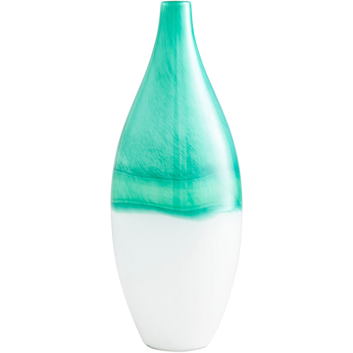 Iced Marble 16 X 6.25 inch Vase, Extra Large