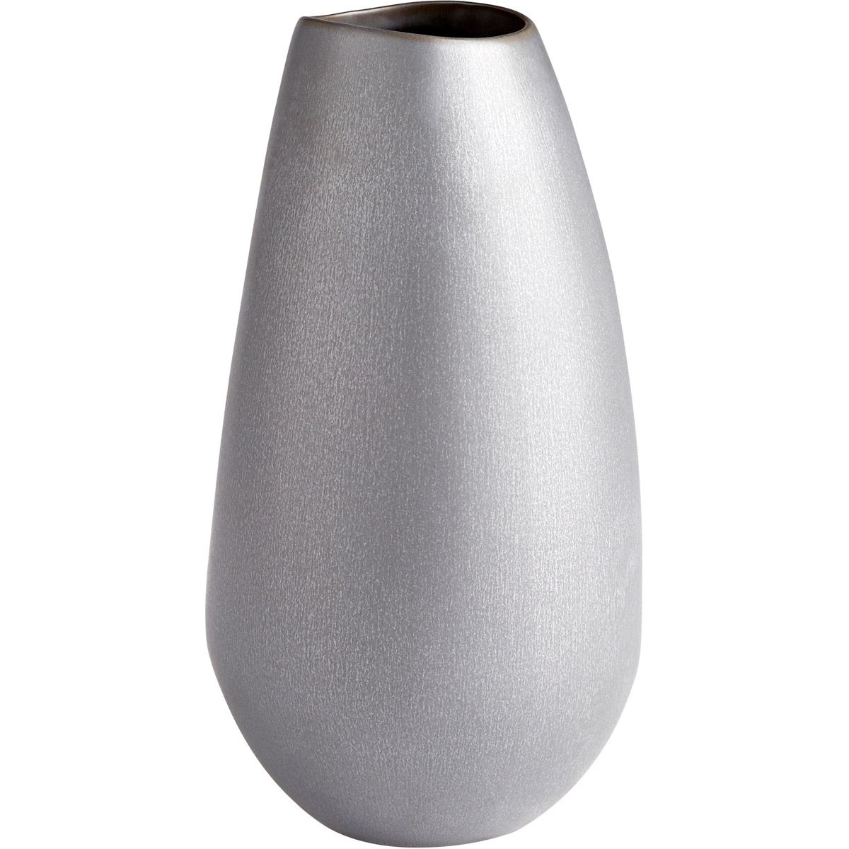 Sharp Slate 12 X 6.5 inch Vase, Small