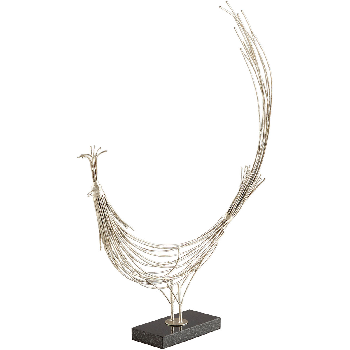 Racket Tailed 25.25 X 19 inch Sculpture