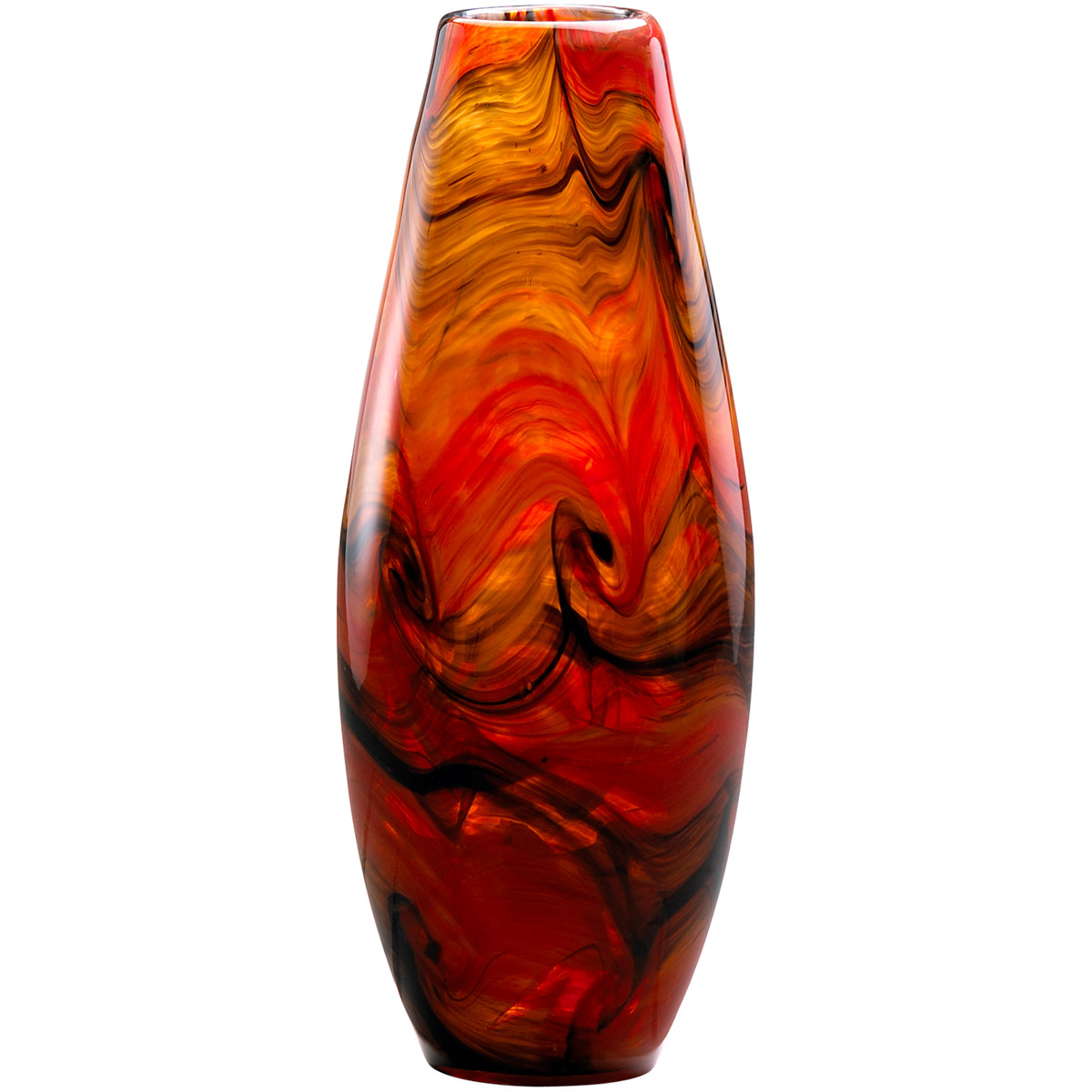 Italian 13.5 X 5.5 inch Vase, Large