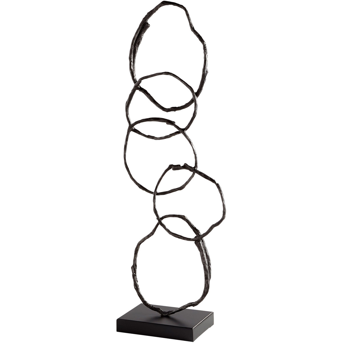Inner Circles 40 X 13 inch Sculpture
