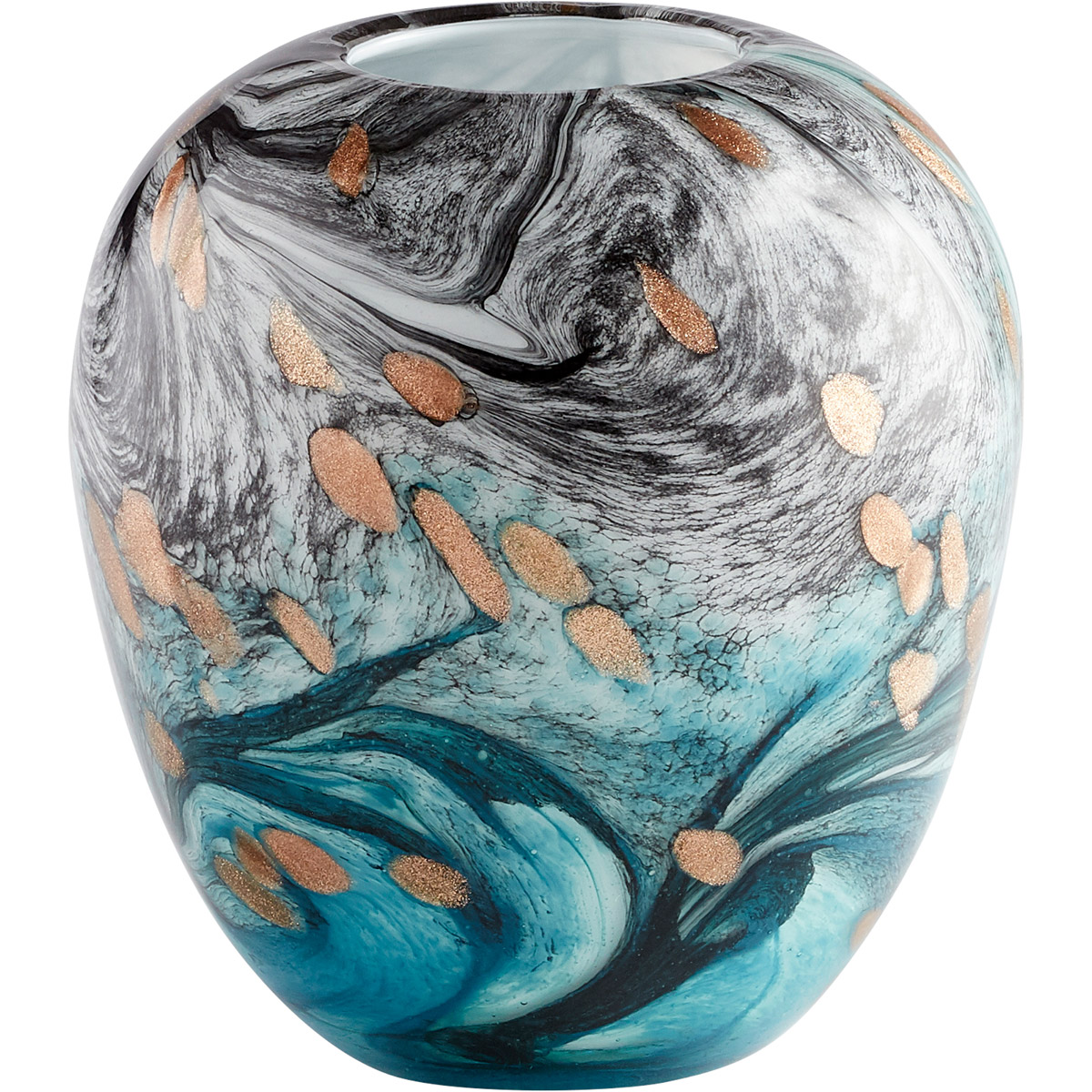 Prismatic 8 X 7.25 inch Vase, Small