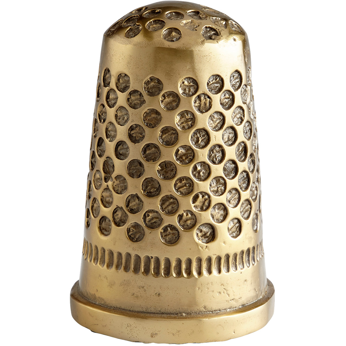 Sewing Thimble Token 6.25 X 4 inch Sculpture