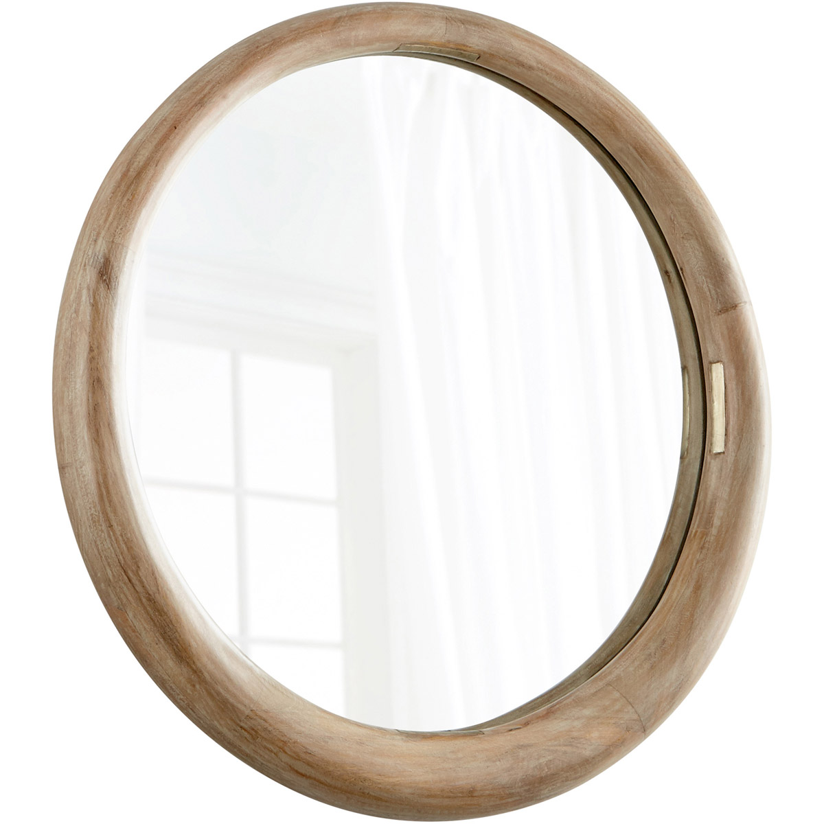 Don't Be Square 34.5 inch Swedish Grey Wall Mirror
