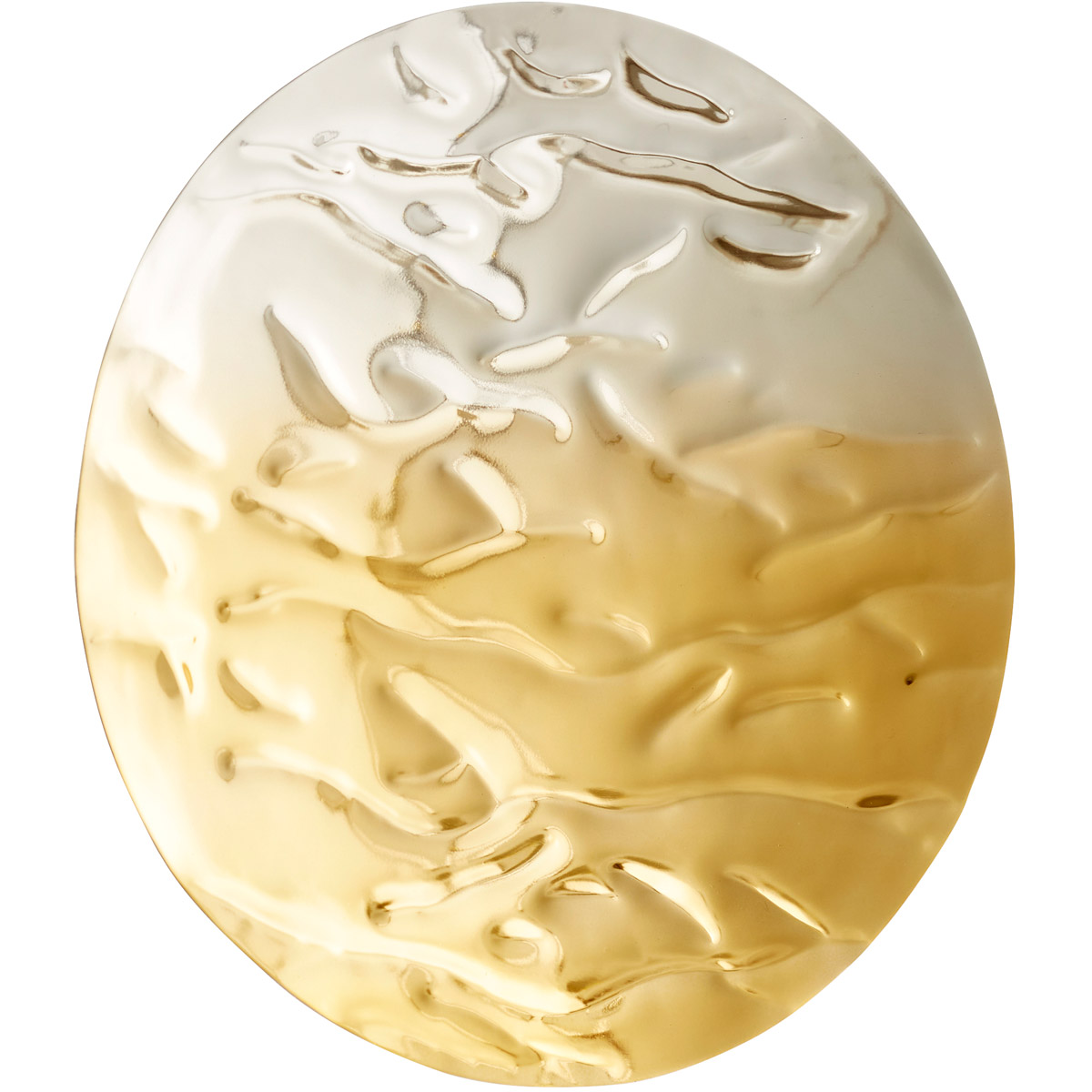 Ripple Silver and Gold Wall Decor, Small