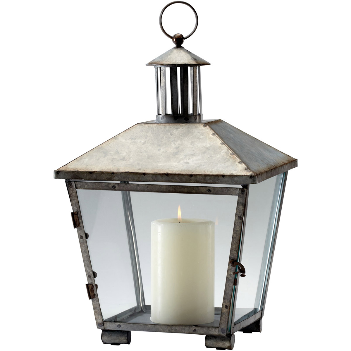 Delta 19.5 X 12.5 inch Lantern Candleholder, Candle(s) not included
