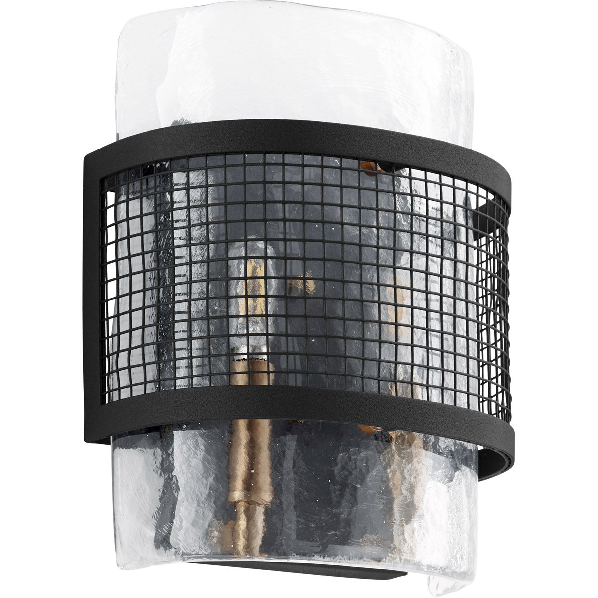 Panorama 2 Light 9.25 inch Noir/Aged Brass Wall Mount Wall Light
