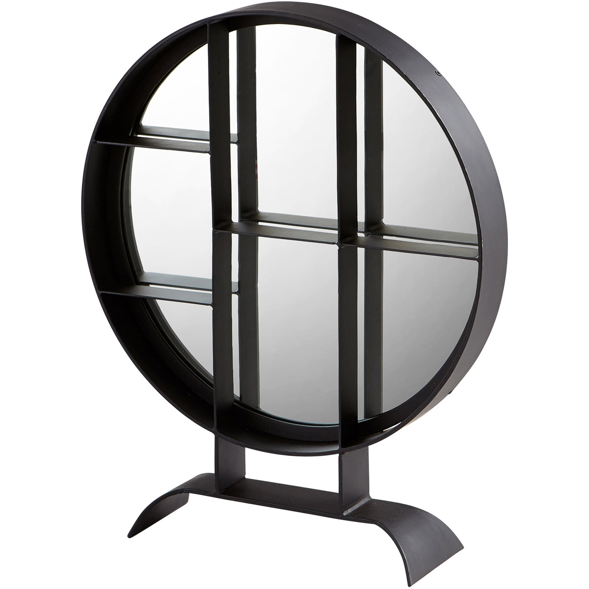 Nexus 27 X 22 inch Matte Black Wall Mirror, Small