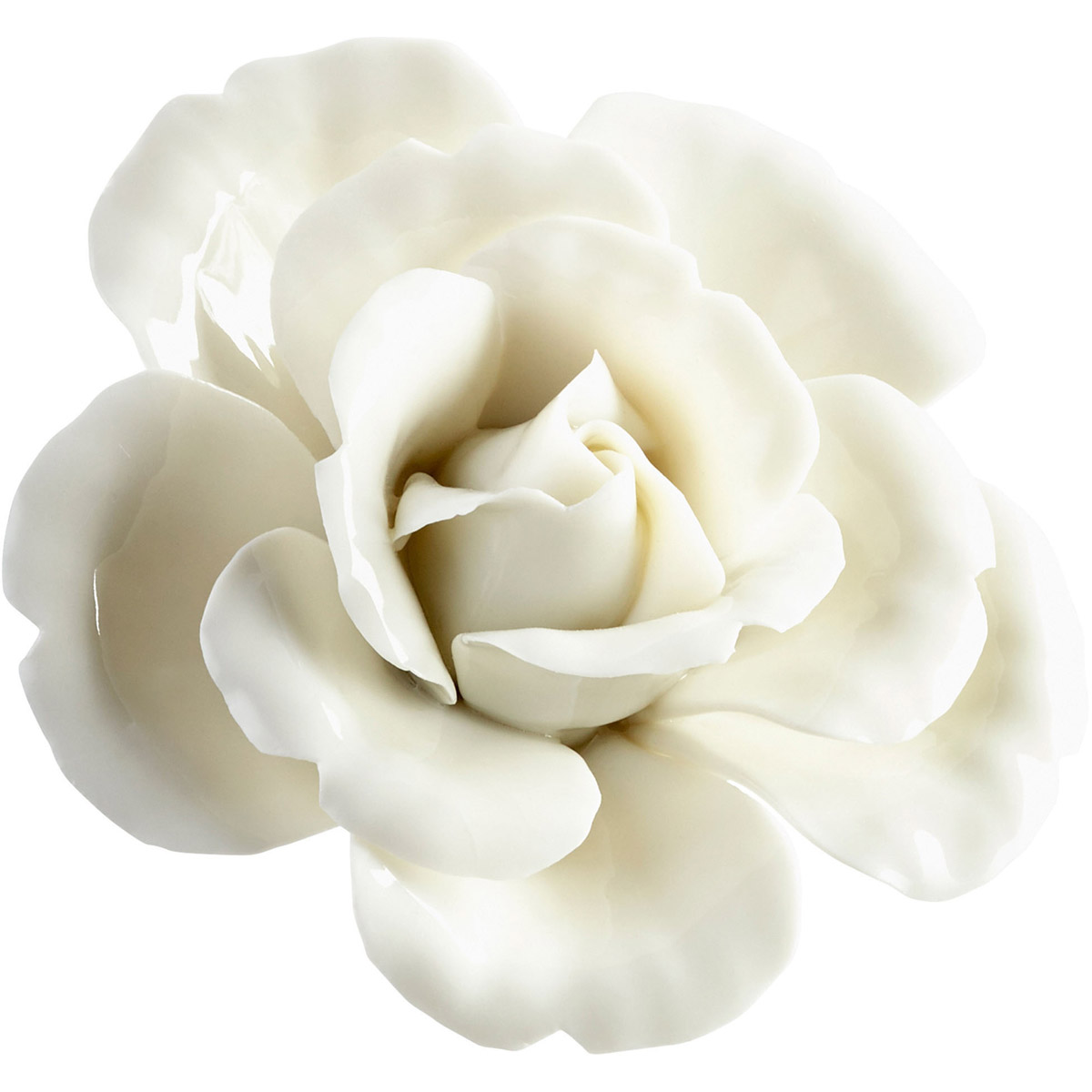 Blooming Parade Off White Glaze Wall D&eacute;cor, Large