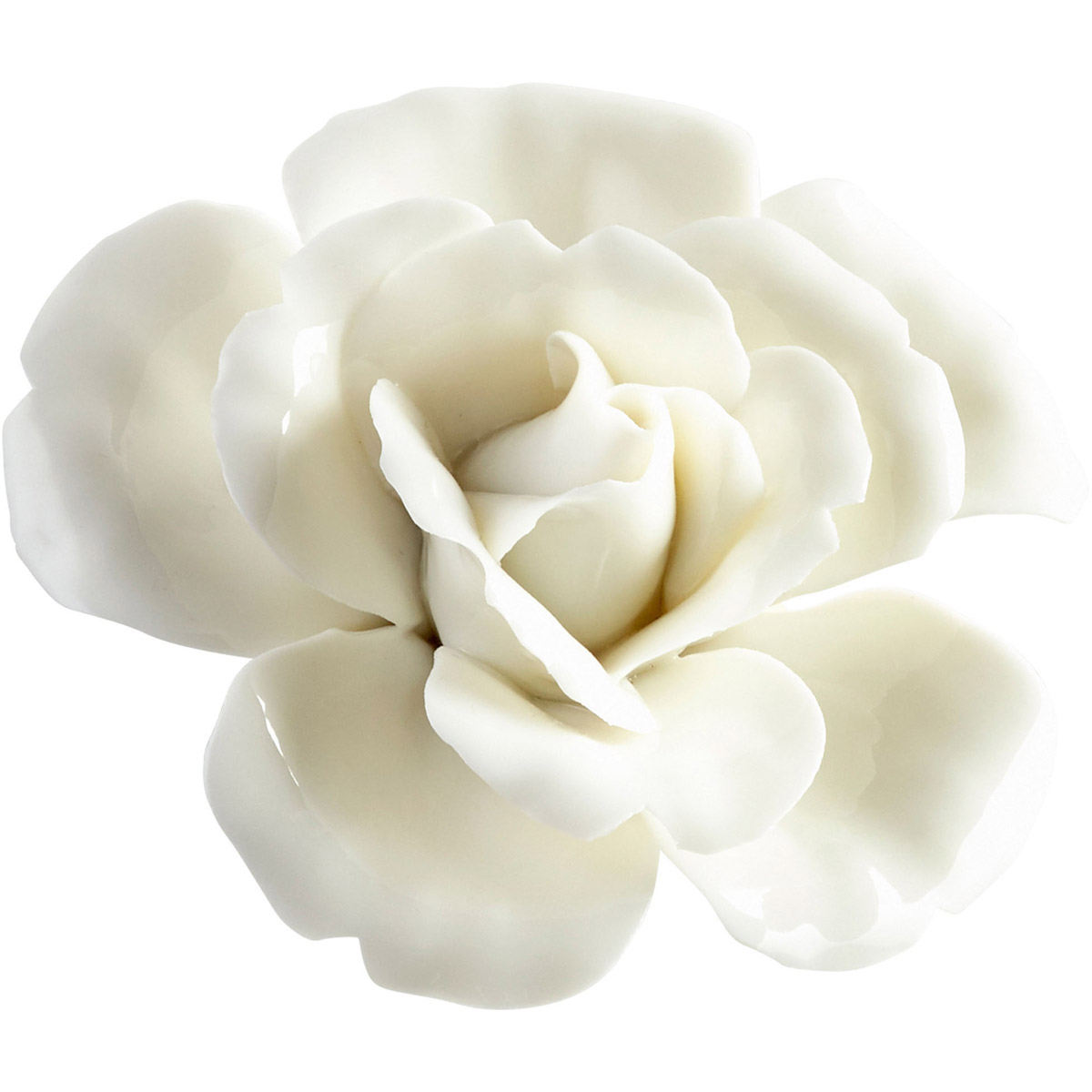Blooming Parade Off White Glaze Wall D&eacute;cor, Medium