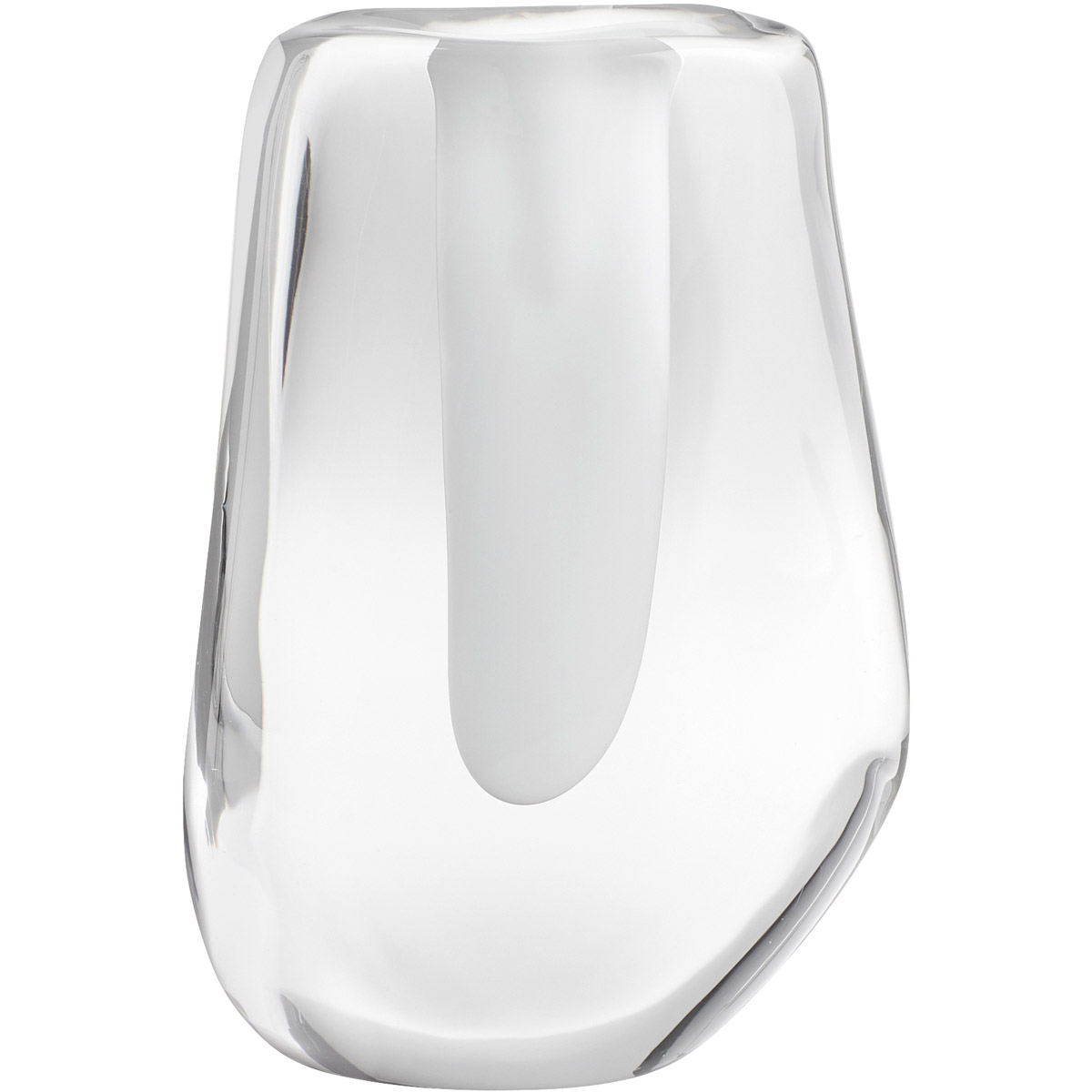 Clear Oppulence 11 X 8 inch Vase