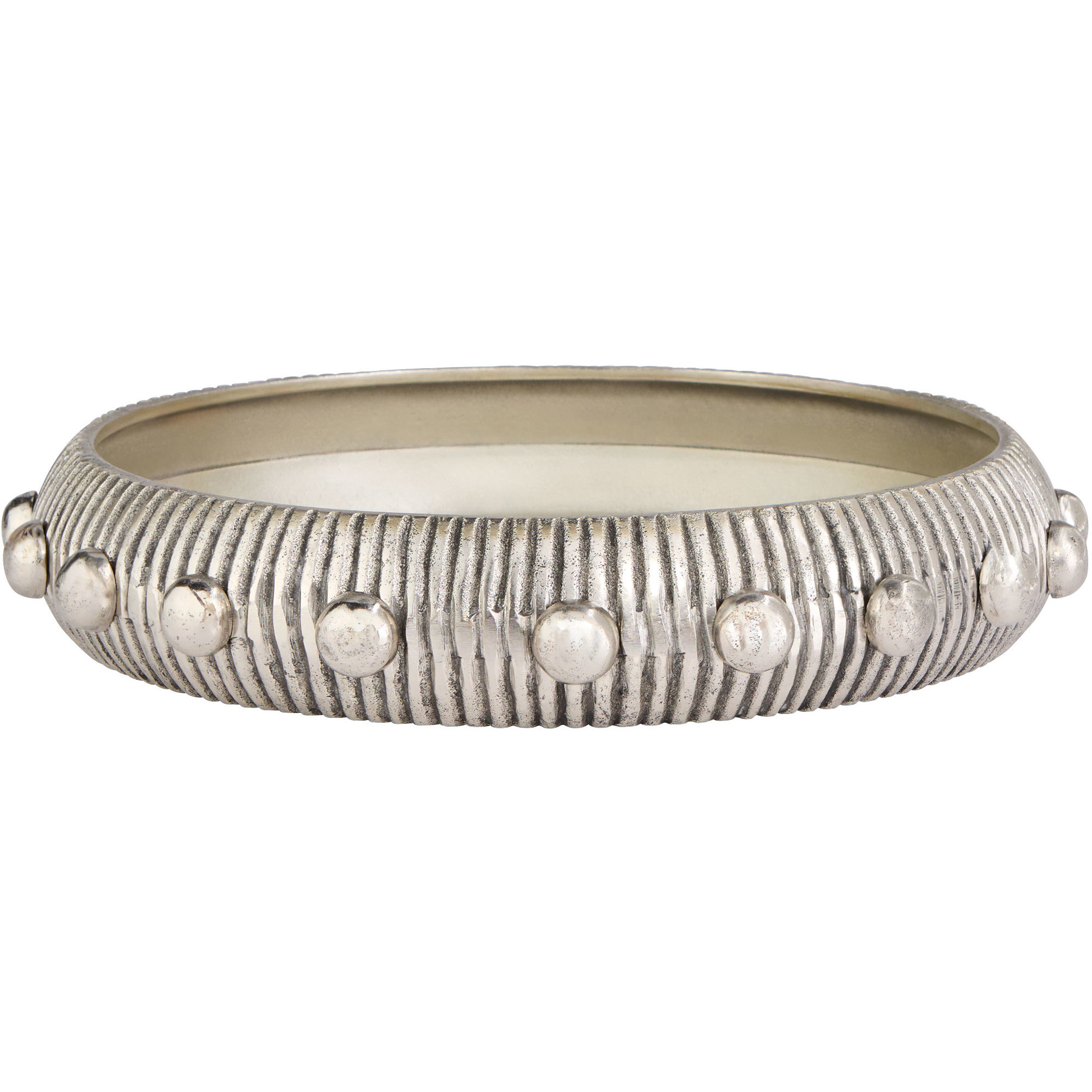 Batten Antique Nickel Tray, Small