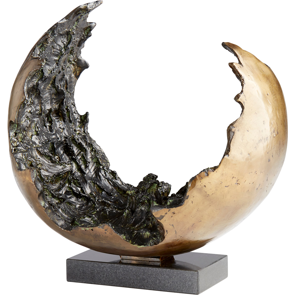 Concentric Chaos 12.5 X 12 inch Sculpture