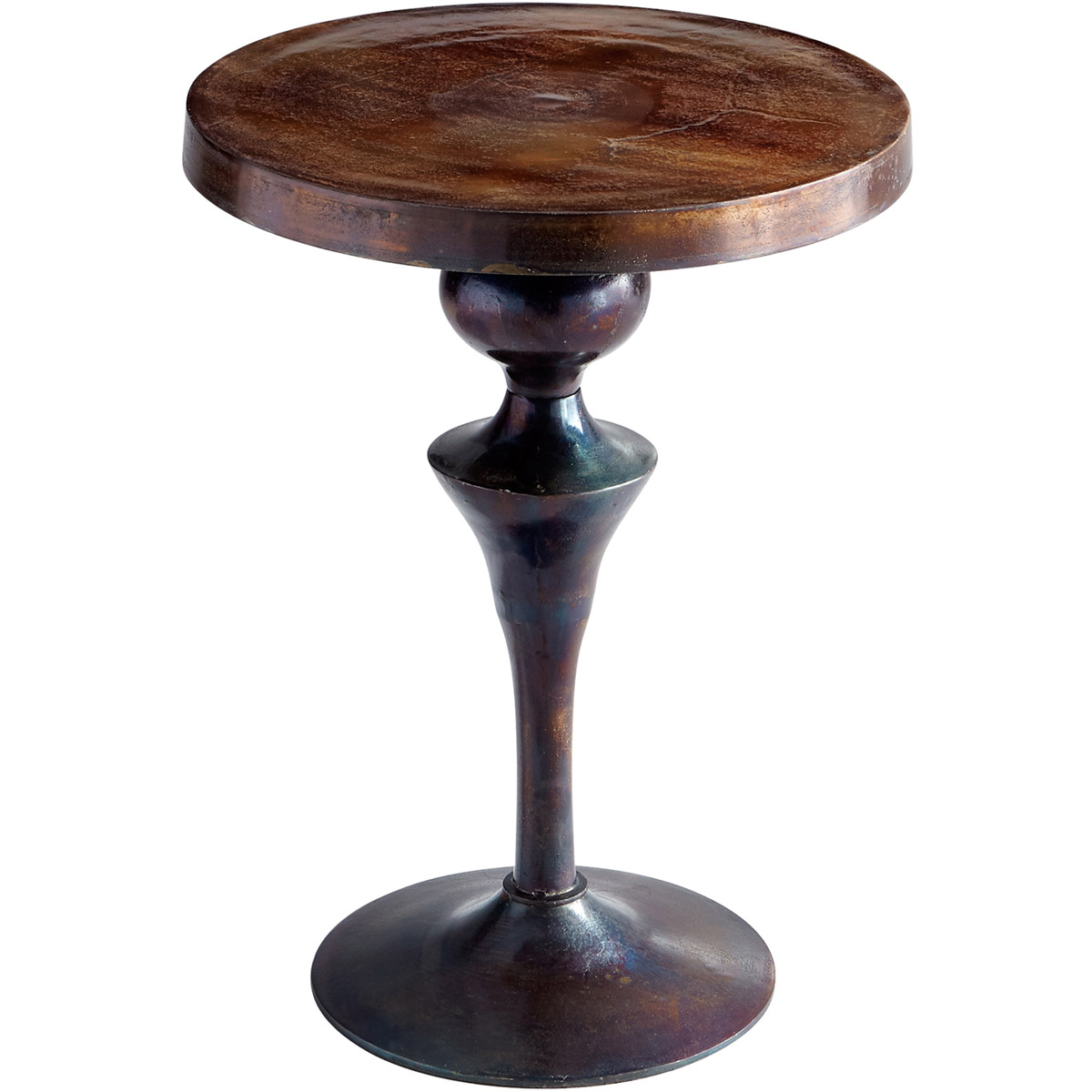 Gully 21.25 inch Bronze Side Table