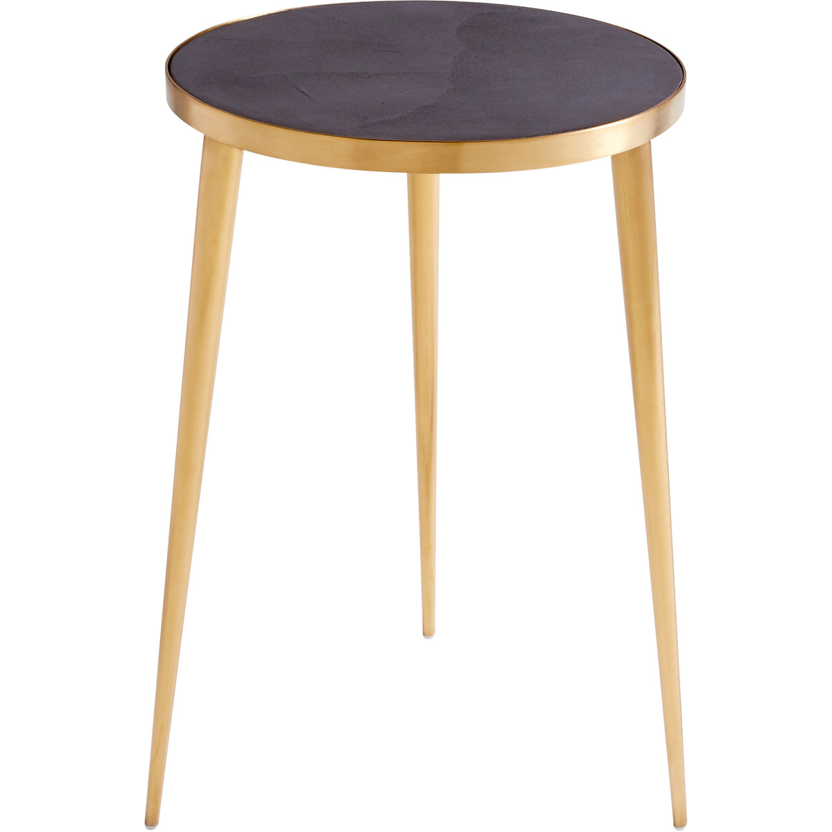 Bremen 18 inch Gold Side Table