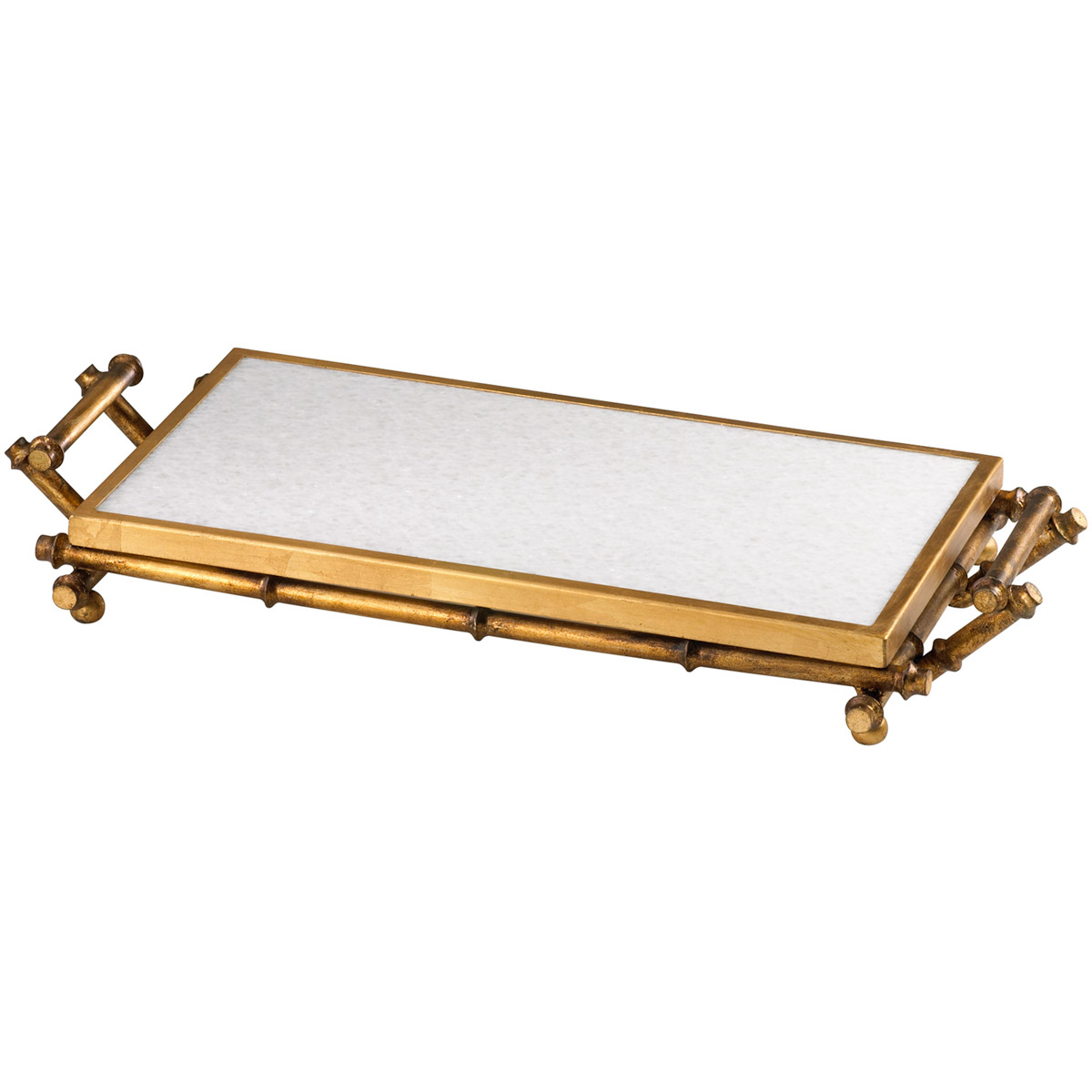 Bamboo Gold Serving Tray
