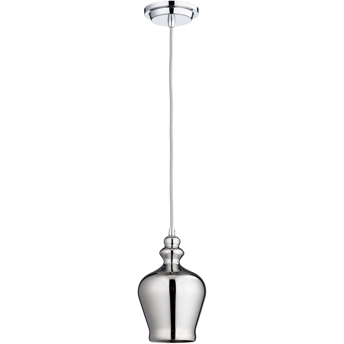 Calista 1 Light 6 inch Chrome Pendant Ceiling Light
