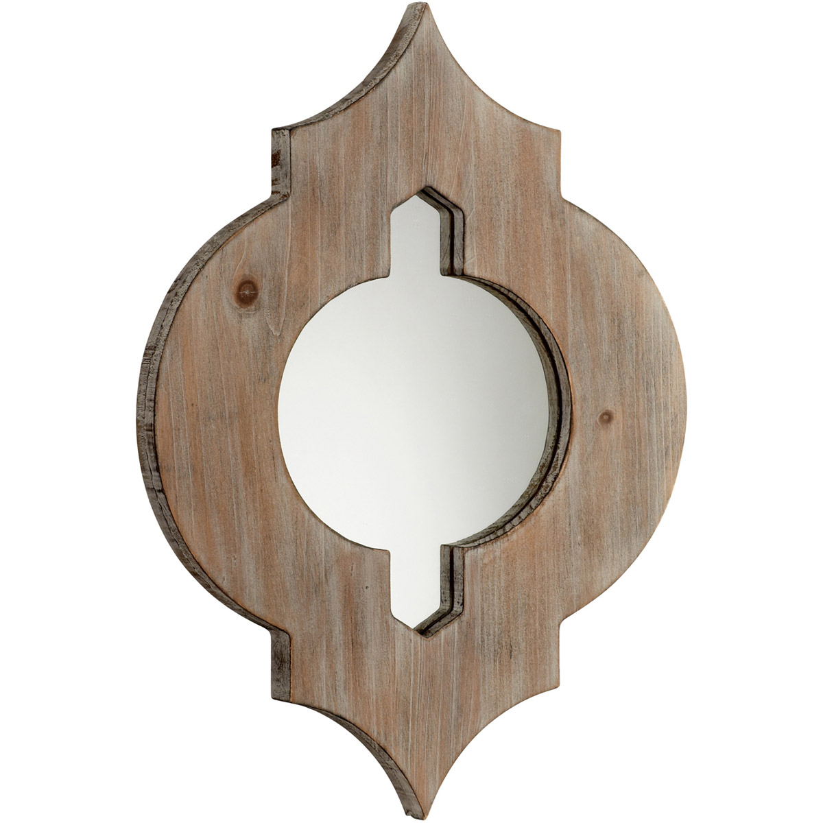Turk 17.75 X 13.25 inch Washed Oak Wall Mirror