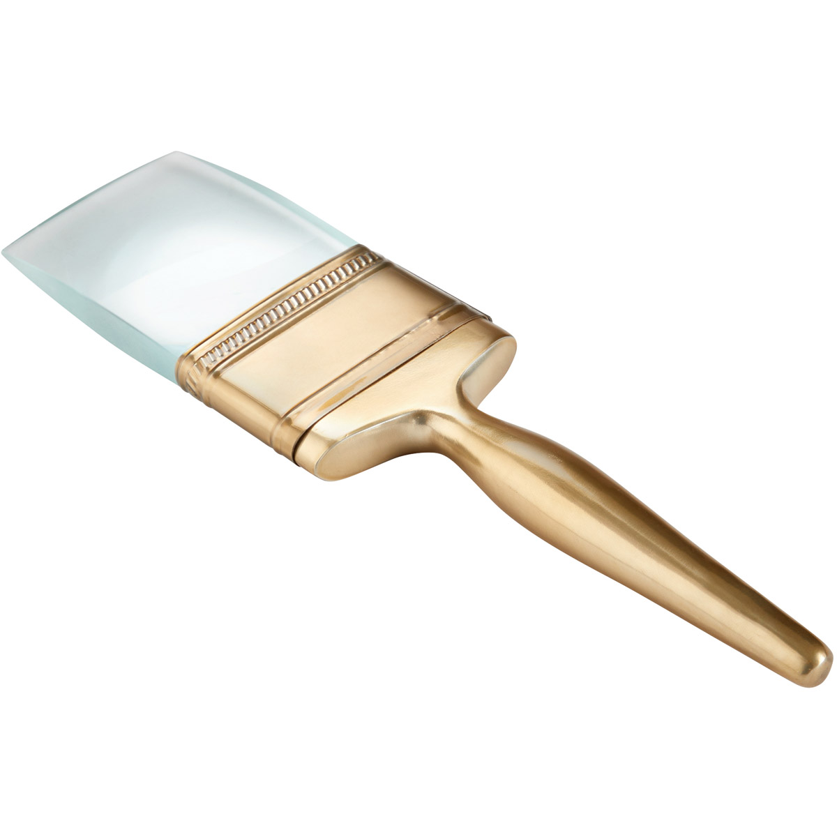 Gold Brush 10 X 0.5 inch Sculpture