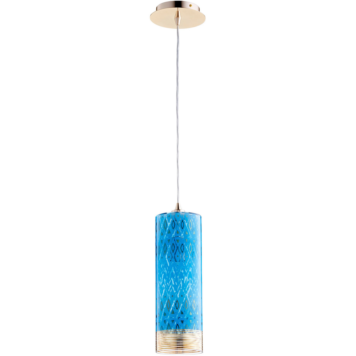 Kaska 1 Light 4.75 inch Gold Pendant Ceiling Light