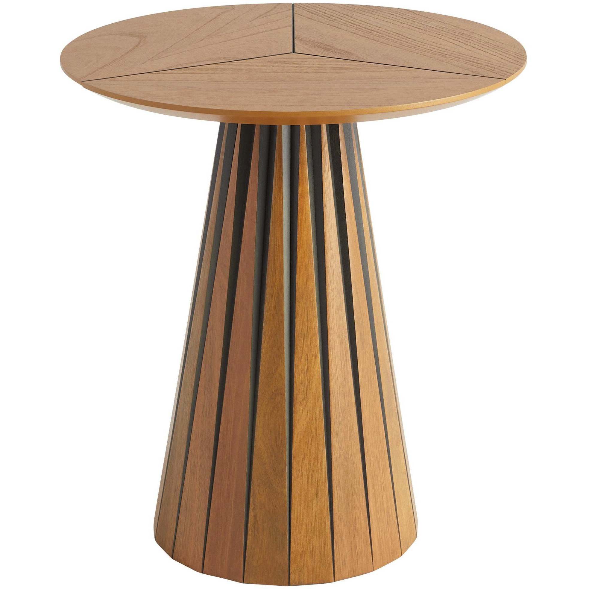 Bourbon 23.5 inch Medium Brown Side Table