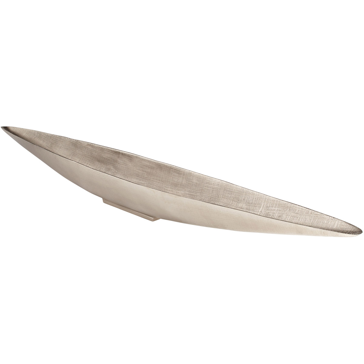 Gondola Textured Nickel Tray, Large