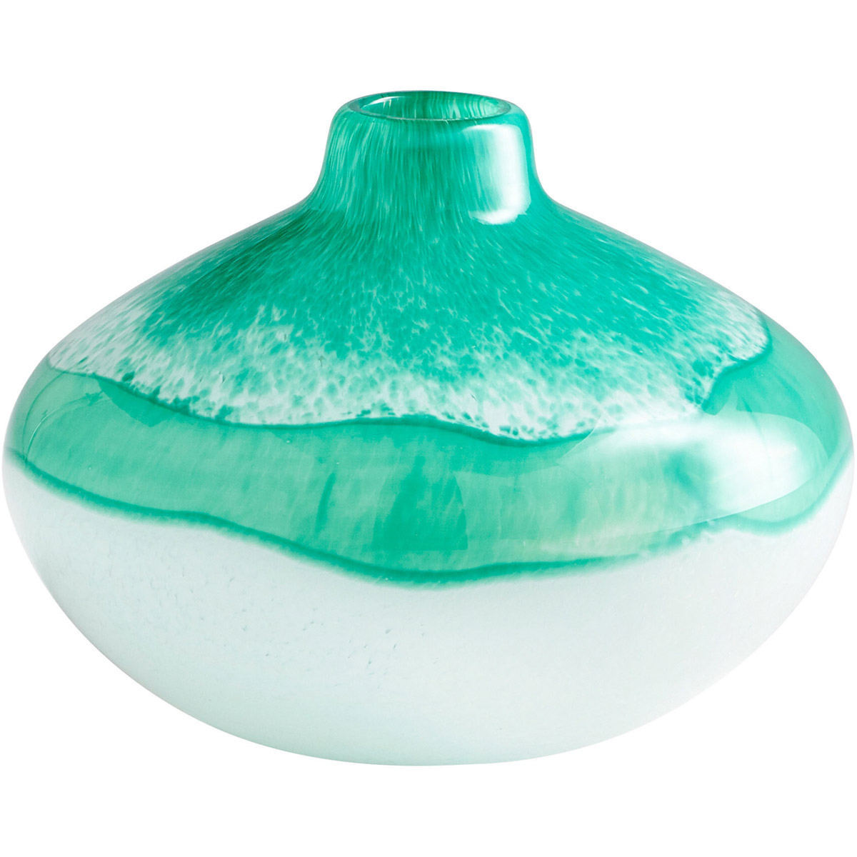 Iced Marble 8.25 X 6 inch Vase, Small