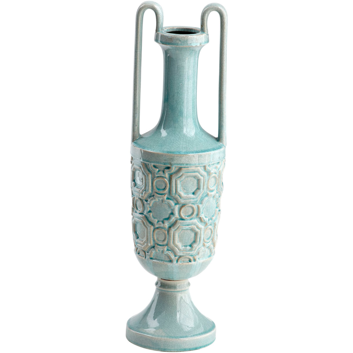 August Sky 24 X 7 inch Vase, Small