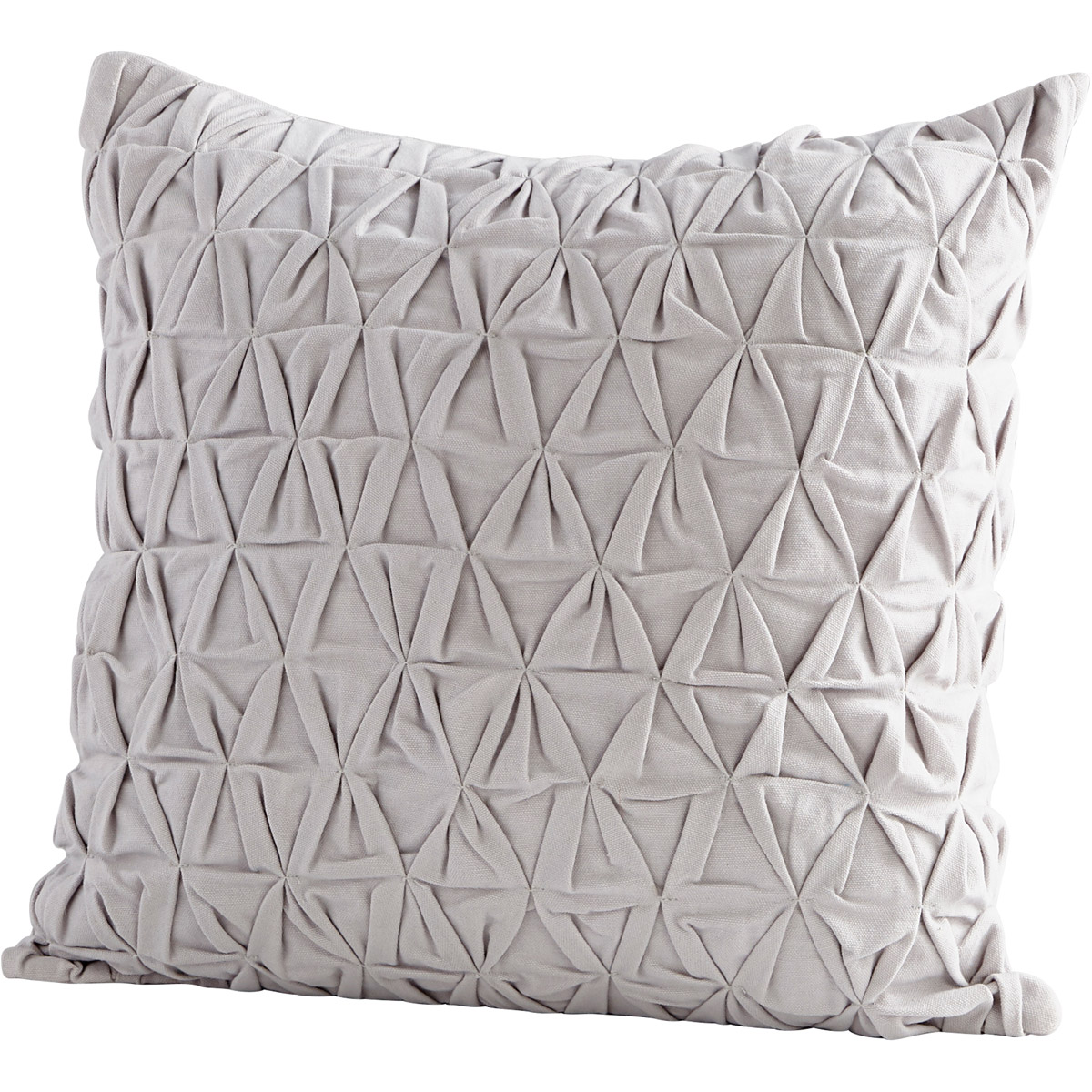 Ella 18 X 18 inch Grey Pillow Cover