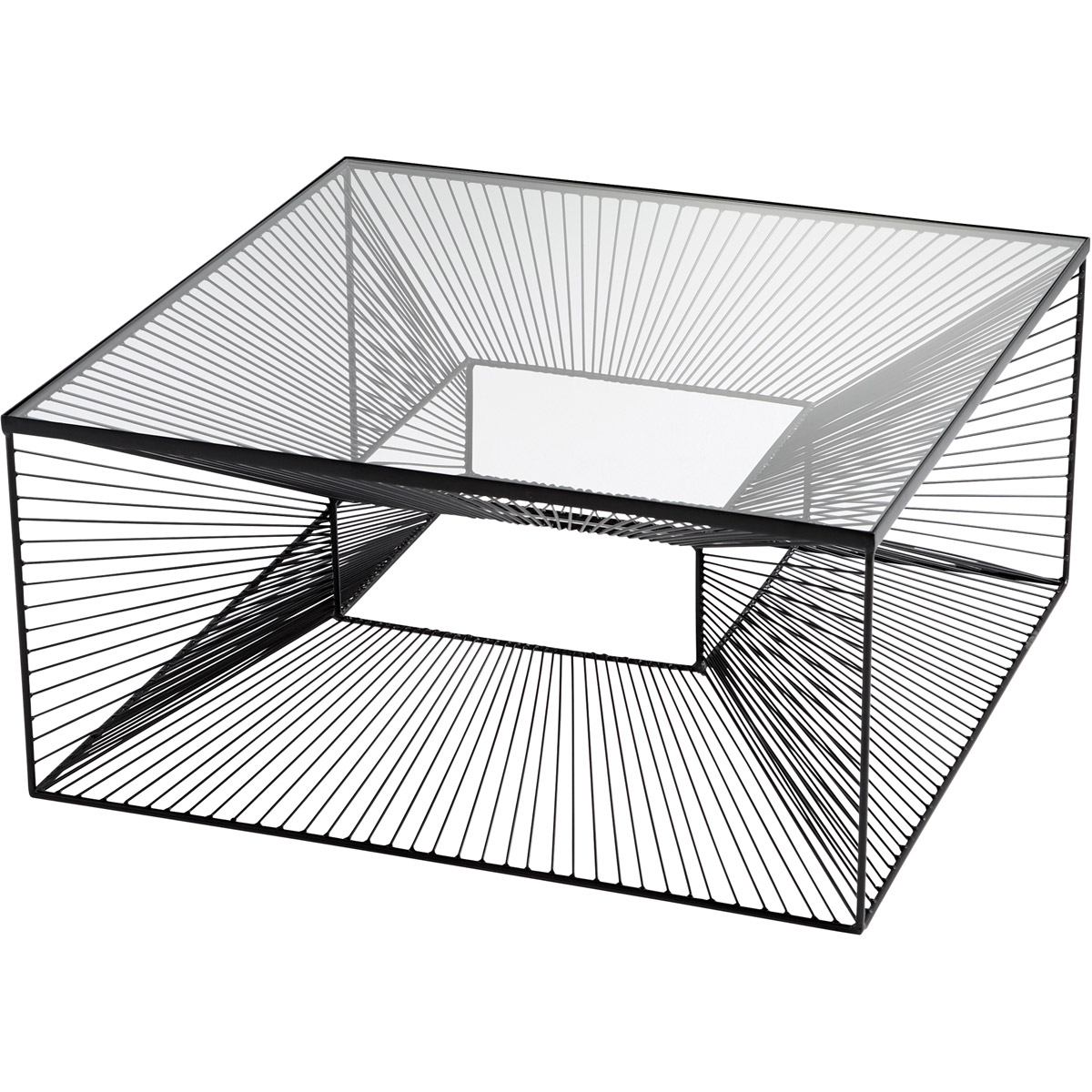 Enchantment 32 X 32 inch Graphite Coffee Table