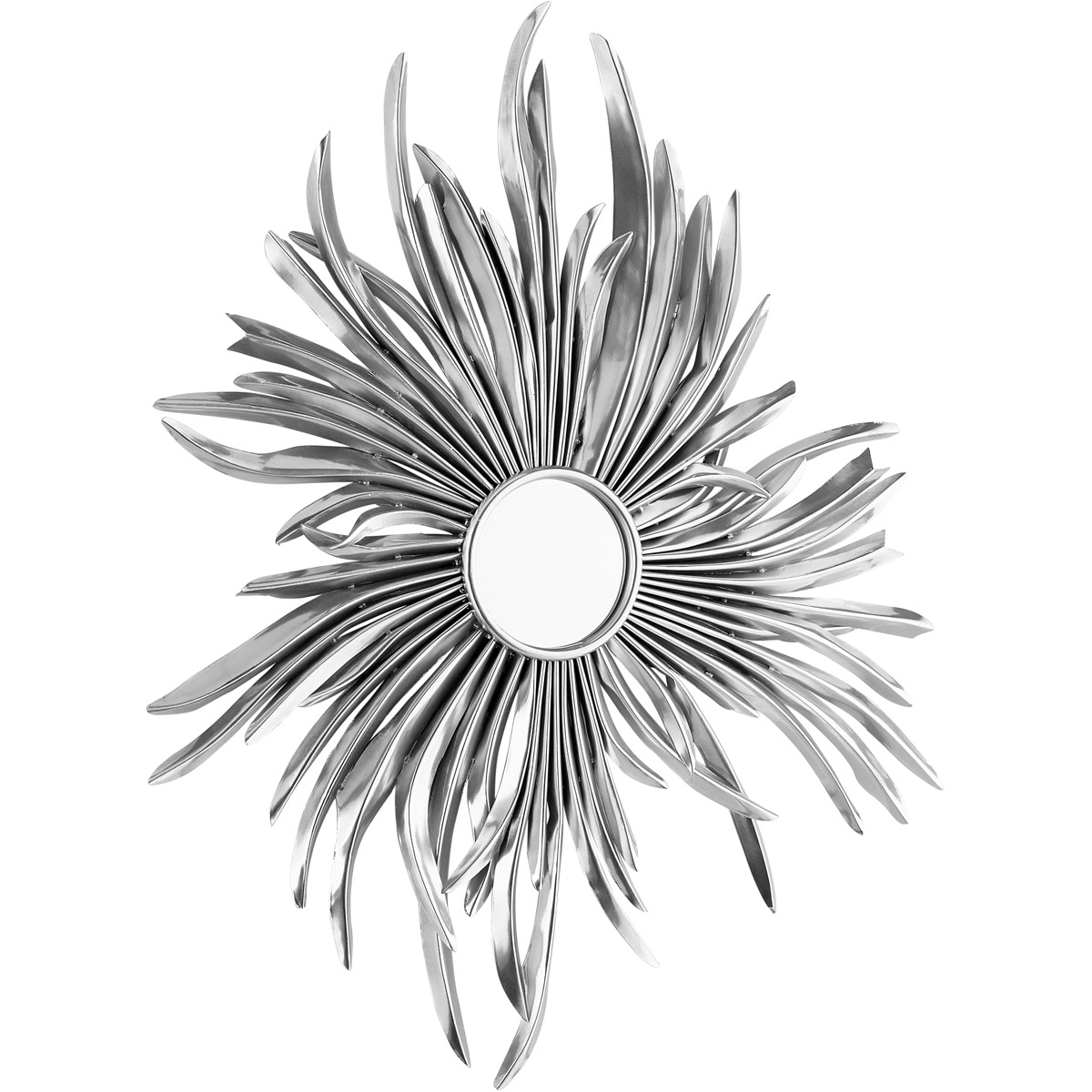 Brees 30.25 X 27.25 inch Silver Wall Mirror