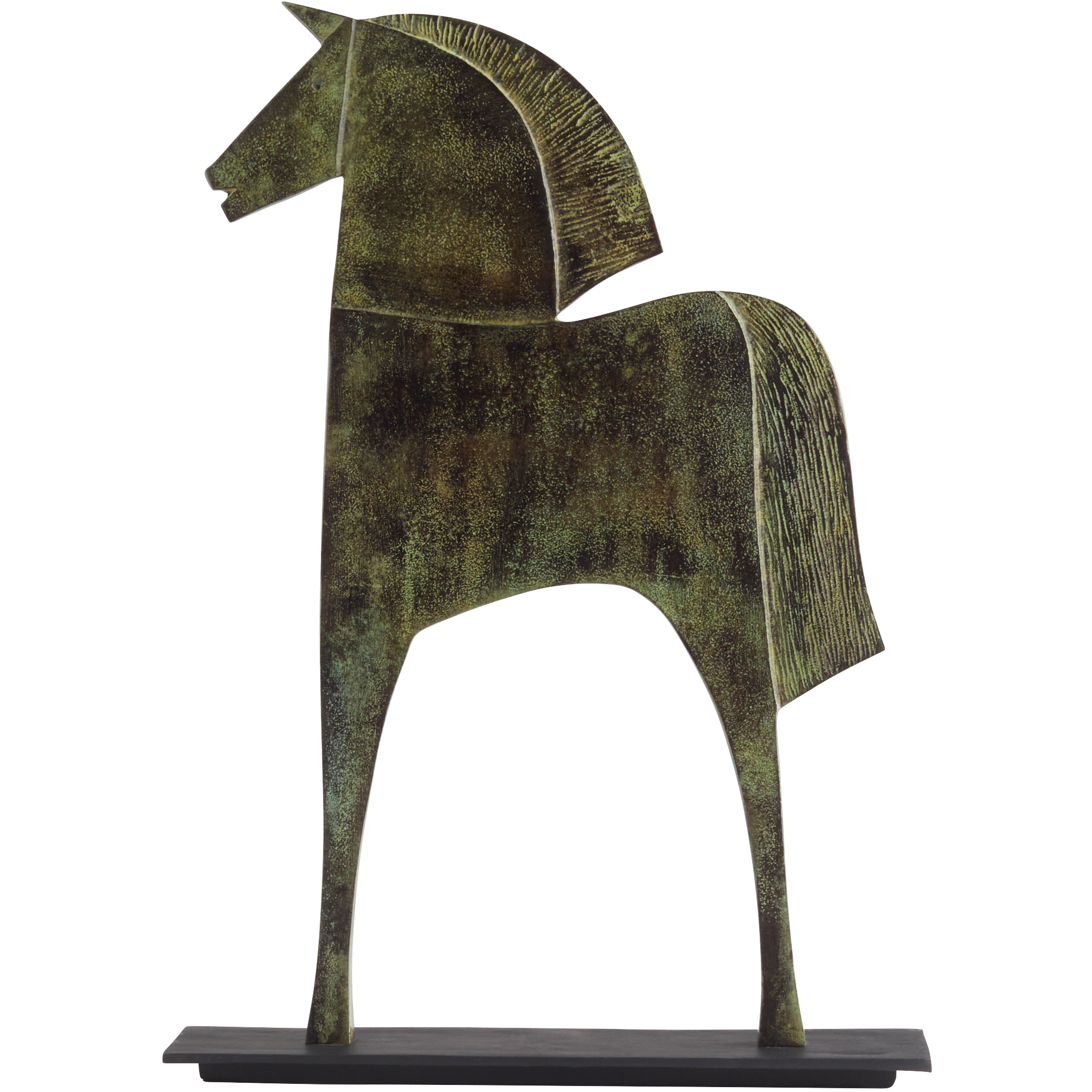 Etruscan Steed 22.25 X 4 inch Sculpture, Large