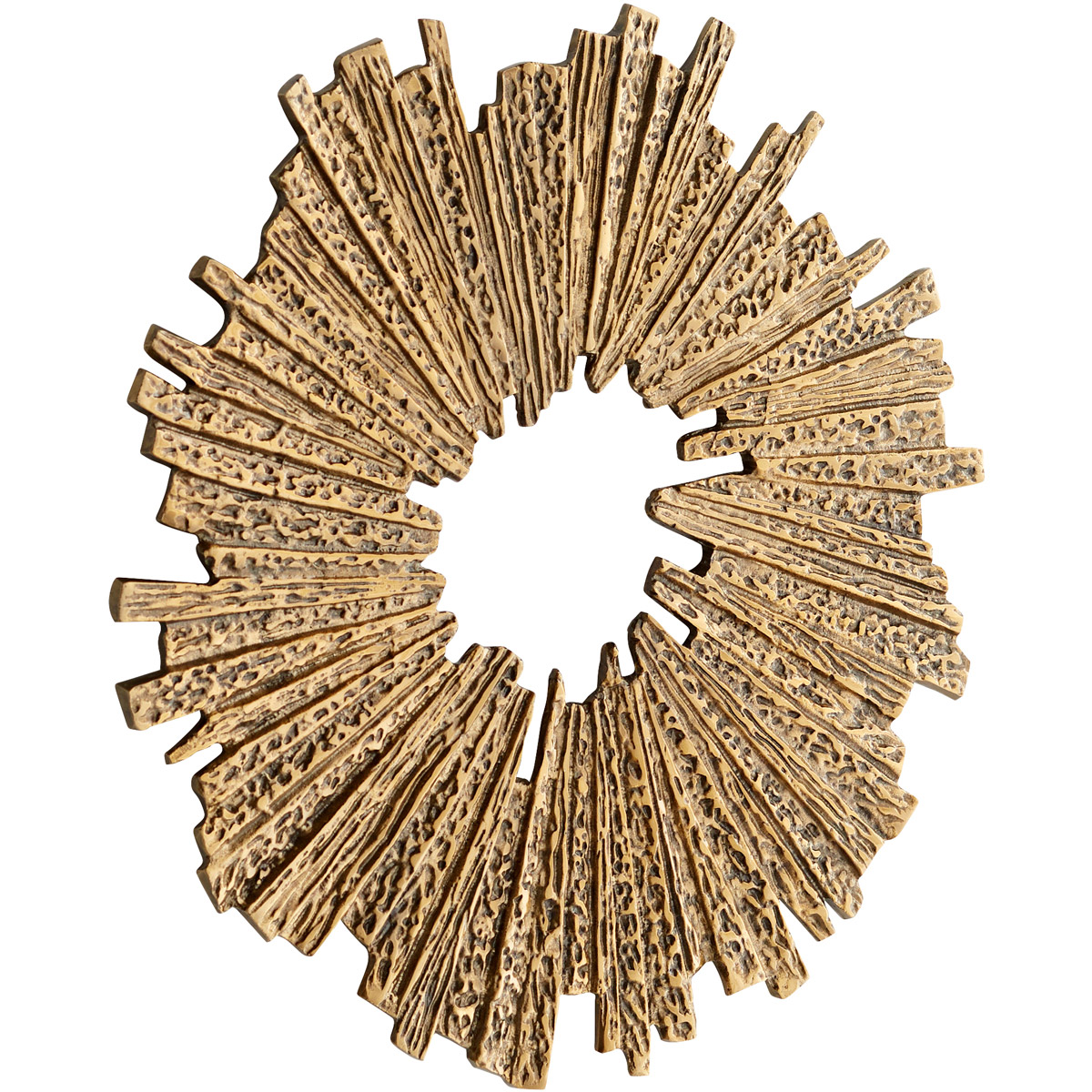 Abra Antique Brass Wall Decor, Large
