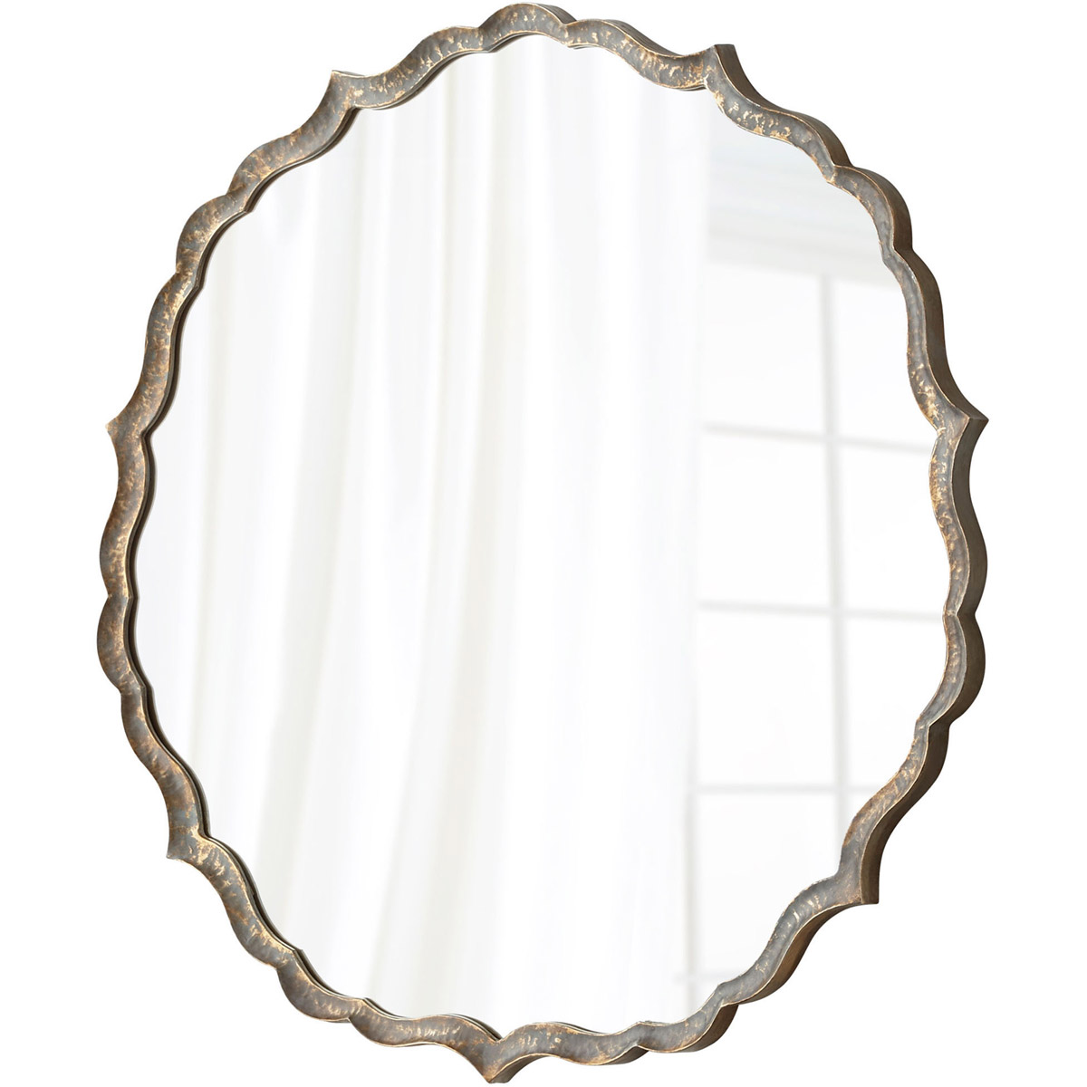 Radiance Rustic Patina Wall Mirror