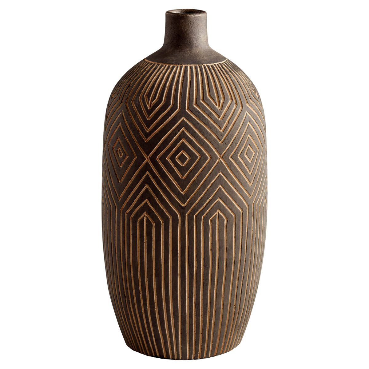 Labyrinth 16 X 7.75 inch Vase, Large