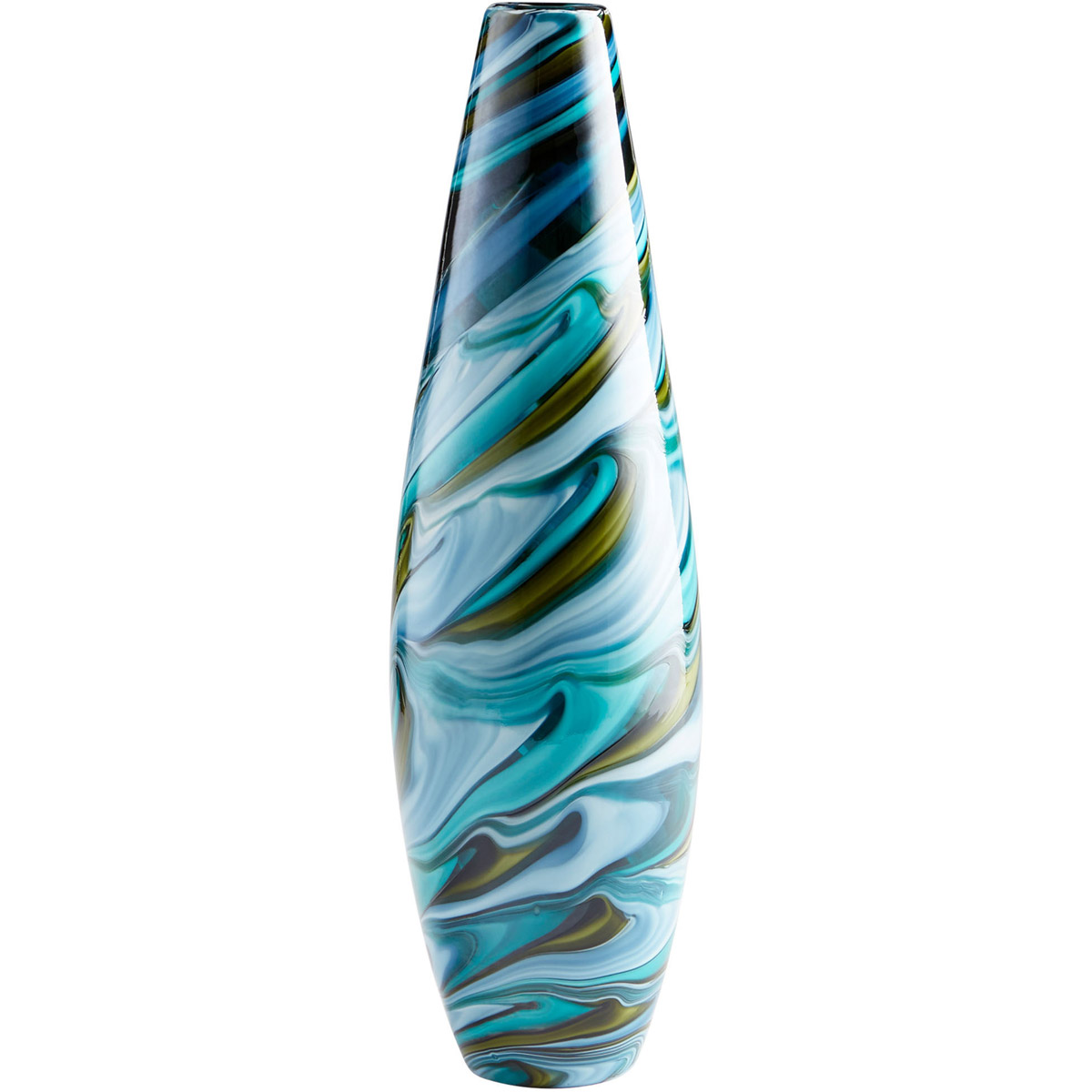 Chalcedony 19.75 X 6 inch Vase, Large
