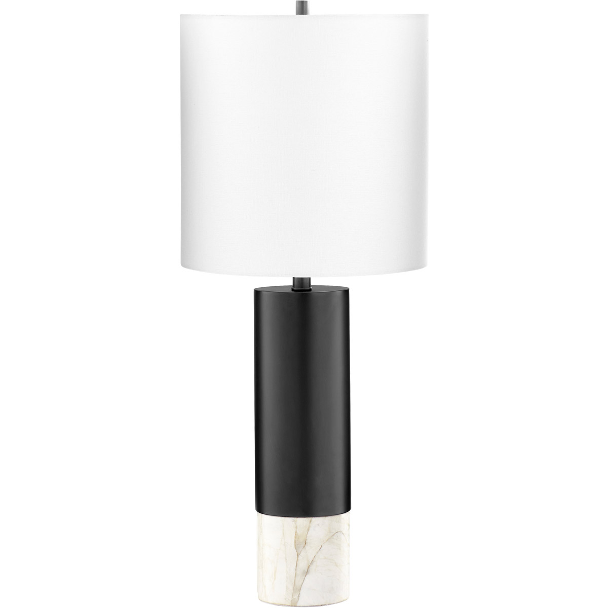 Adana 32 inch 100 watt Gun Metal Table Lamp Portable Light