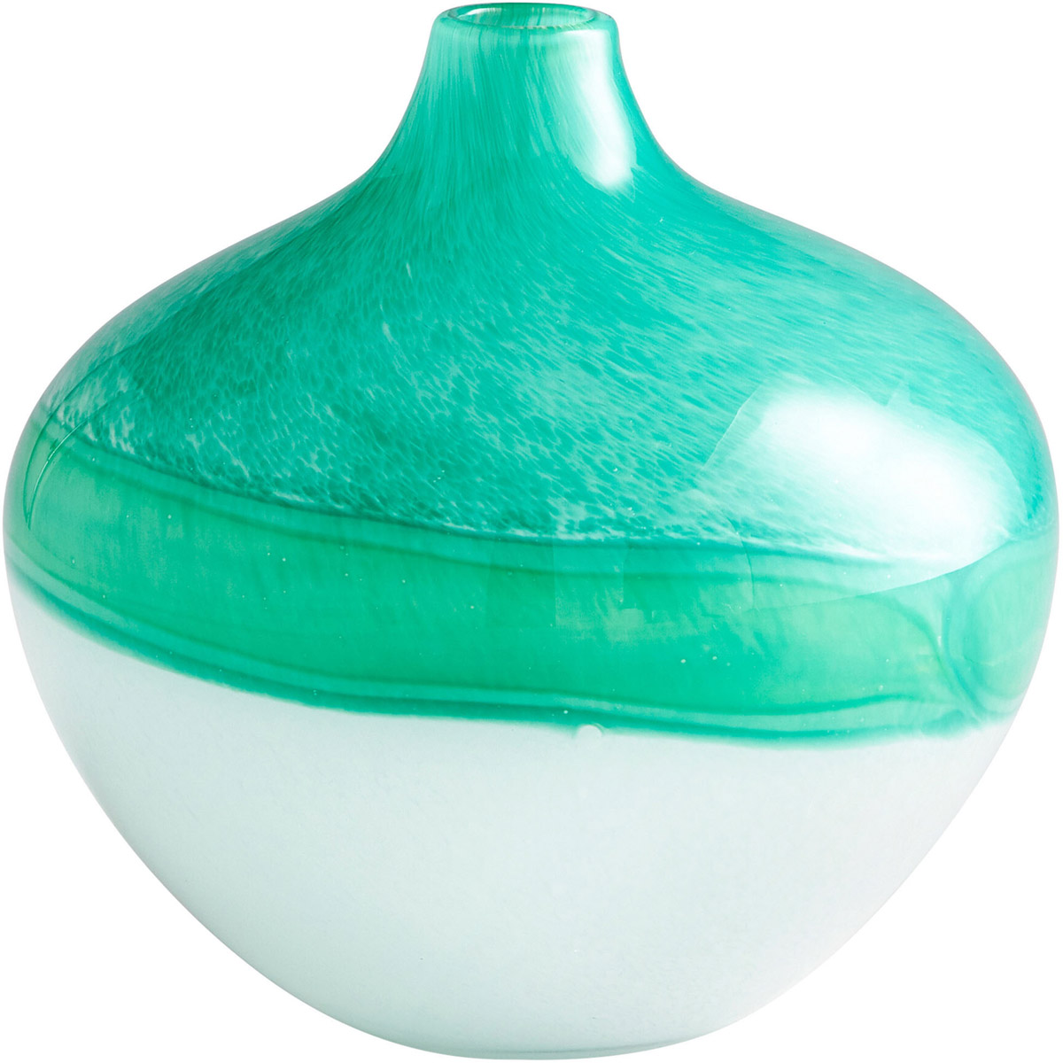 Iced Marble 8.5 X 8.25 inch Vase, Medium