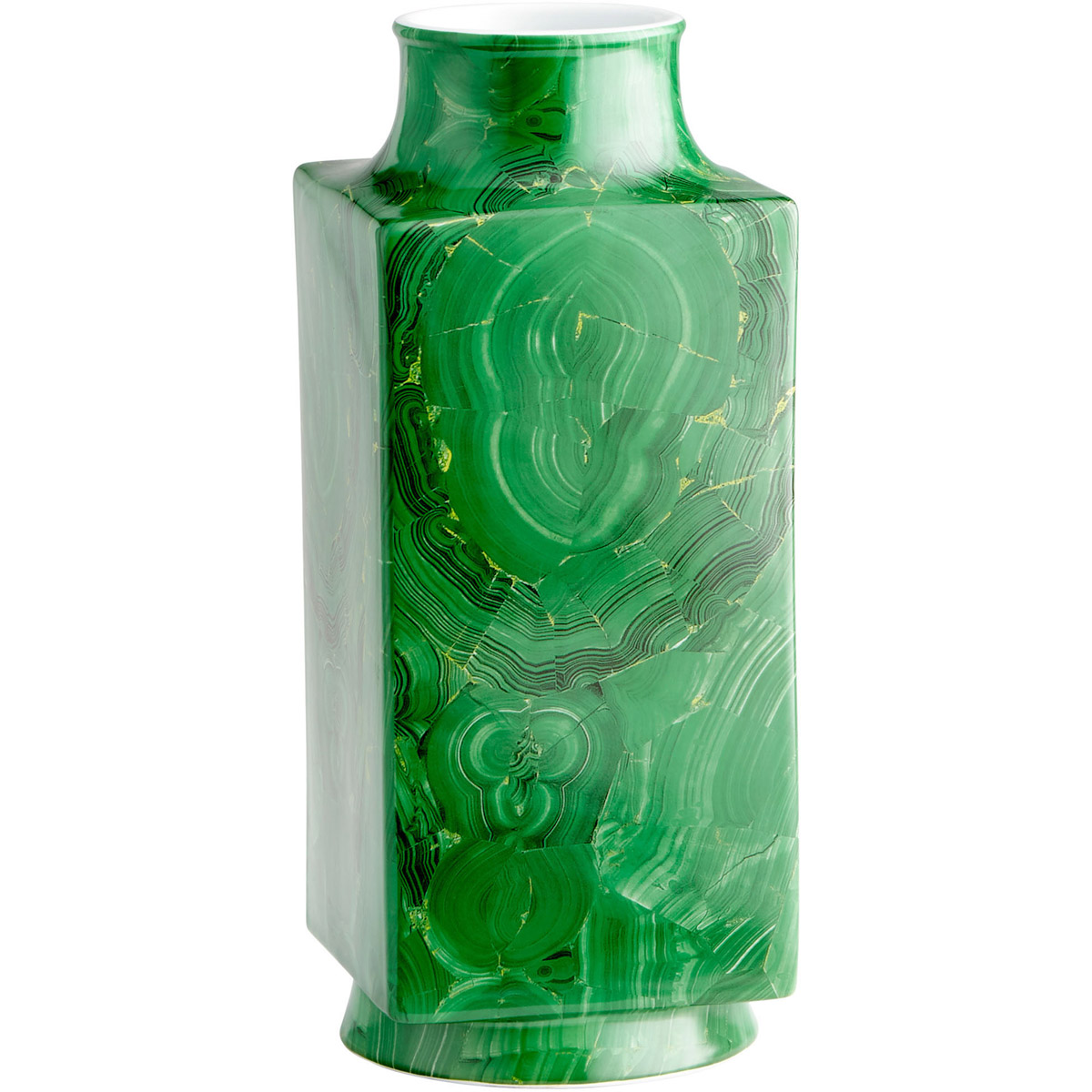 Jaded 15.75 X 6.25 inch Vase, Large