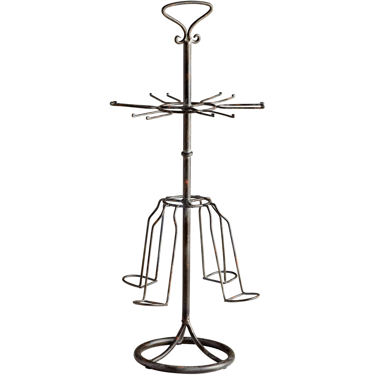 Winston Raw Steel Wine Rack
