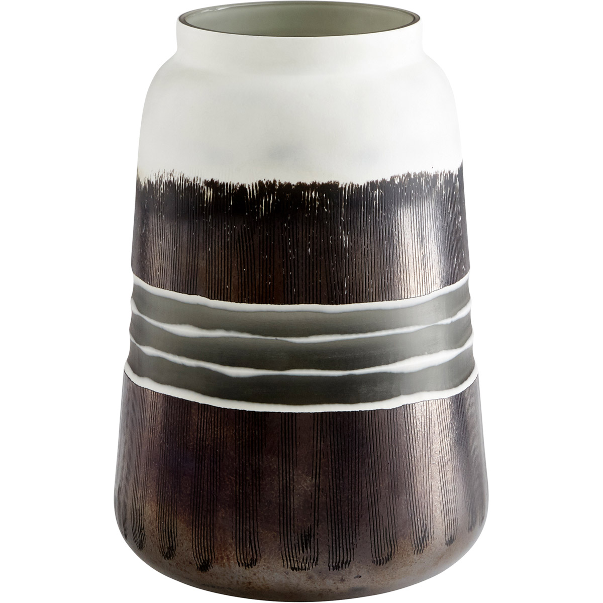 Borneo 11.5 X 7.75 inch Vase