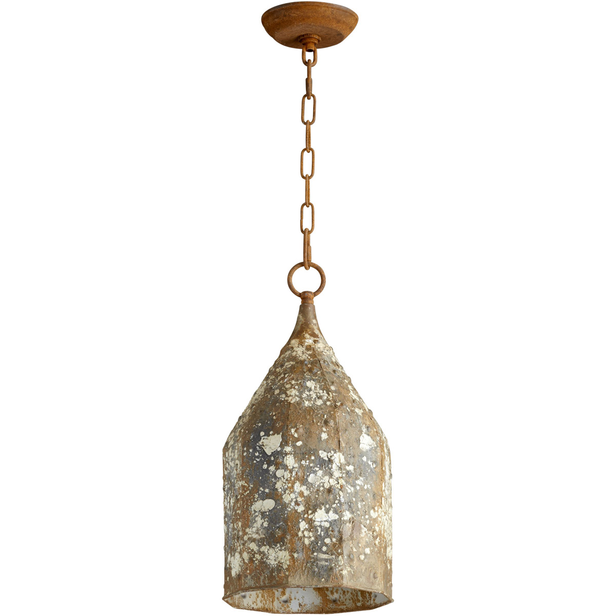 Collier 1 Light 8.25 inch Rustic Pendant Ceiling Light, Small